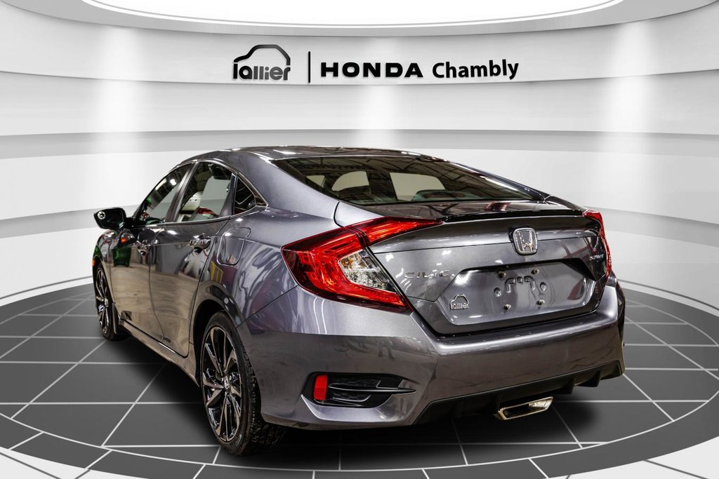 Honda Civic EX I A PORT FOR THE PRICE OF AN EX I NO ACCIDENT I ONE OWNER I SUNROOF I MAGS I  CARPLAY I 2021 à Montréal, Québec - 5 - w1024h768px