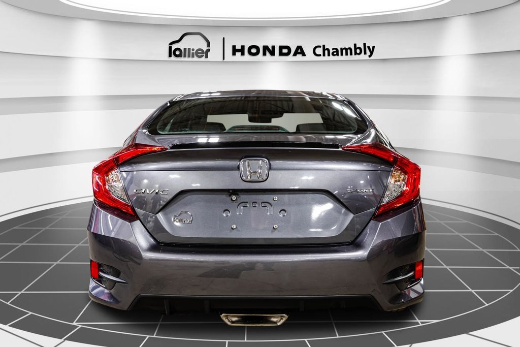 Honda Civic EX I A PORT FOR THE PRICE OF AN EX I NO ACCIDENT I ONE OWNER I SUNROOF I MAGS I  CARPLAY I 2021 à Montréal, Québec - 6 - w1024h768px