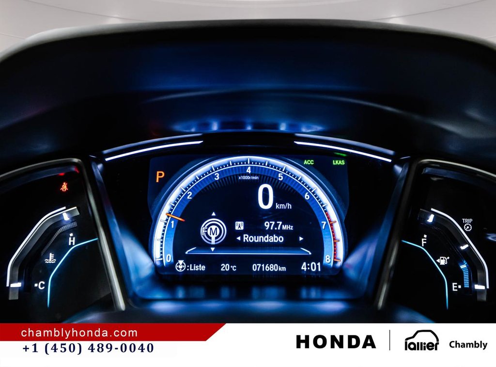 Honda Civic EX CARPLAY I SUNROOF I MAGS I STARTER I HEATED SEATS I ACTIVE SECURITY 2021 à Montréal, Québec - 24 - w1024h768px