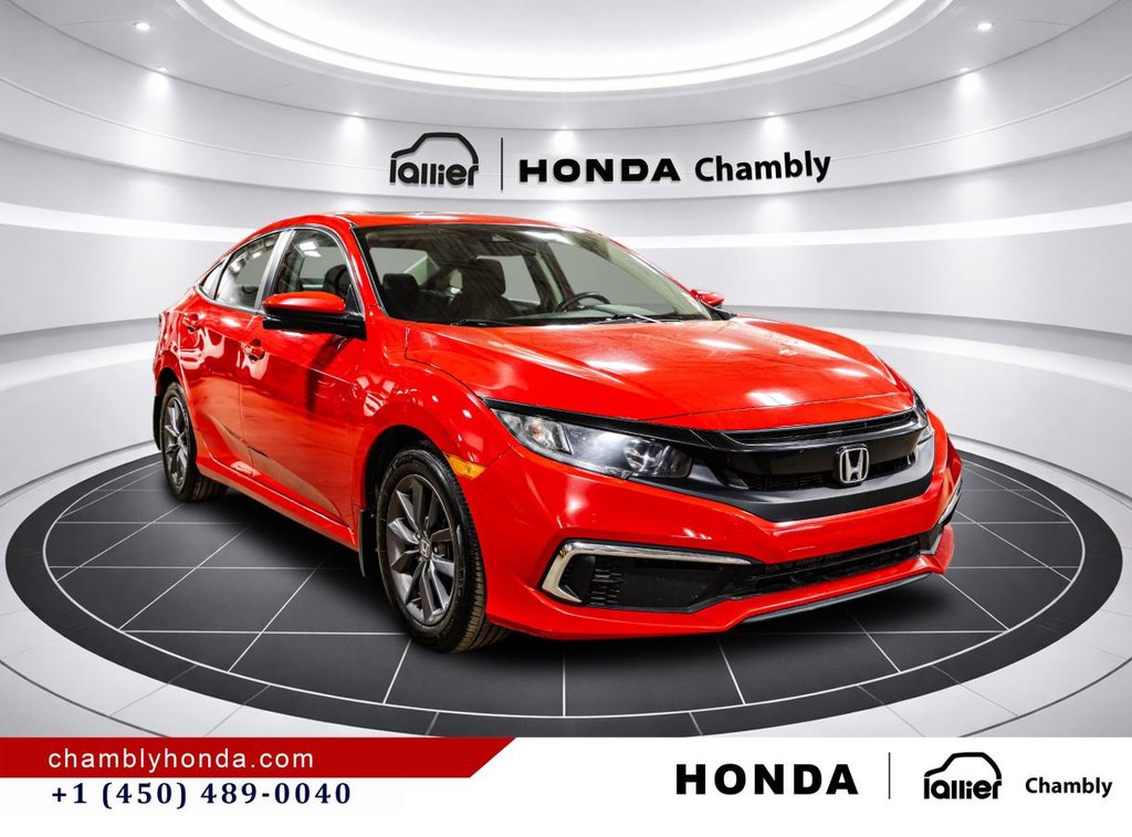 Honda Civic EX CARPLAY I SUNROOF I MAGS I STARTER I HEATED SEATS I ACTIVE SECURITY 2021 à Montréal, Québec - 9 - w1024h768px