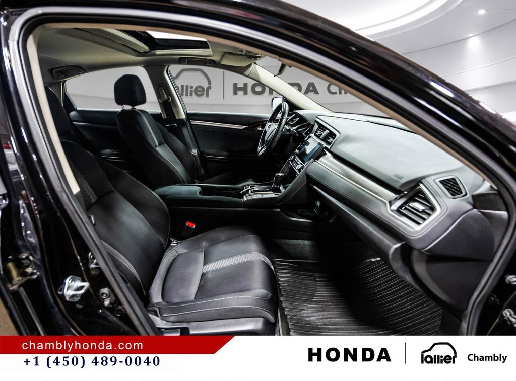2021 Honda Civic EX I SUNROOF I MAGS I STERTATER I HEATED SEATS I CARPLAY I ACTIVE SECURITY in Montréal, Quebec - 18 - w1024h768px