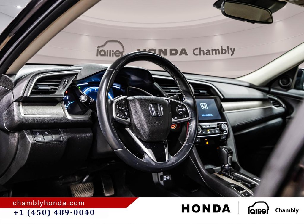 2021 Honda Civic EX I SUNROOF I MAGS I STERTATER I HEATED SEATS I CARPLAY I ACTIVE SECURITY in Montréal, Quebec - 21 - w1024h768px
