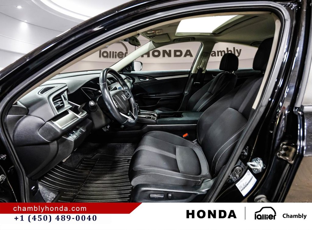 2021 Honda Civic EX I SUNROOF I MAGS I STERTATER I HEATED SEATS I CARPLAY I ACTIVE SECURITY in Montréal, Quebec - 20 - w1024h768px