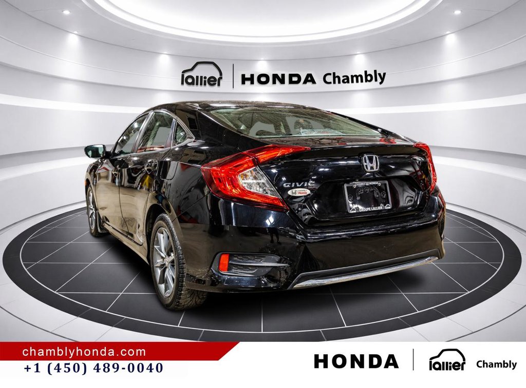 2021 Honda Civic EX I SUNROOF I MAGS I STERTATER I HEATED SEATS I CARPLAY I ACTIVE SECURITY in Montréal, Quebec - 5 - w1024h768px