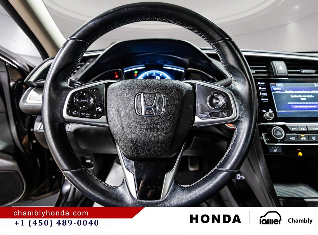2021 Honda Civic EX I SUNROOF I MAGS I STERTATER I HEATED SEATS I CARPLAY I ACTIVE SECURITY in Montréal, Quebec - 23 - w1024h768px