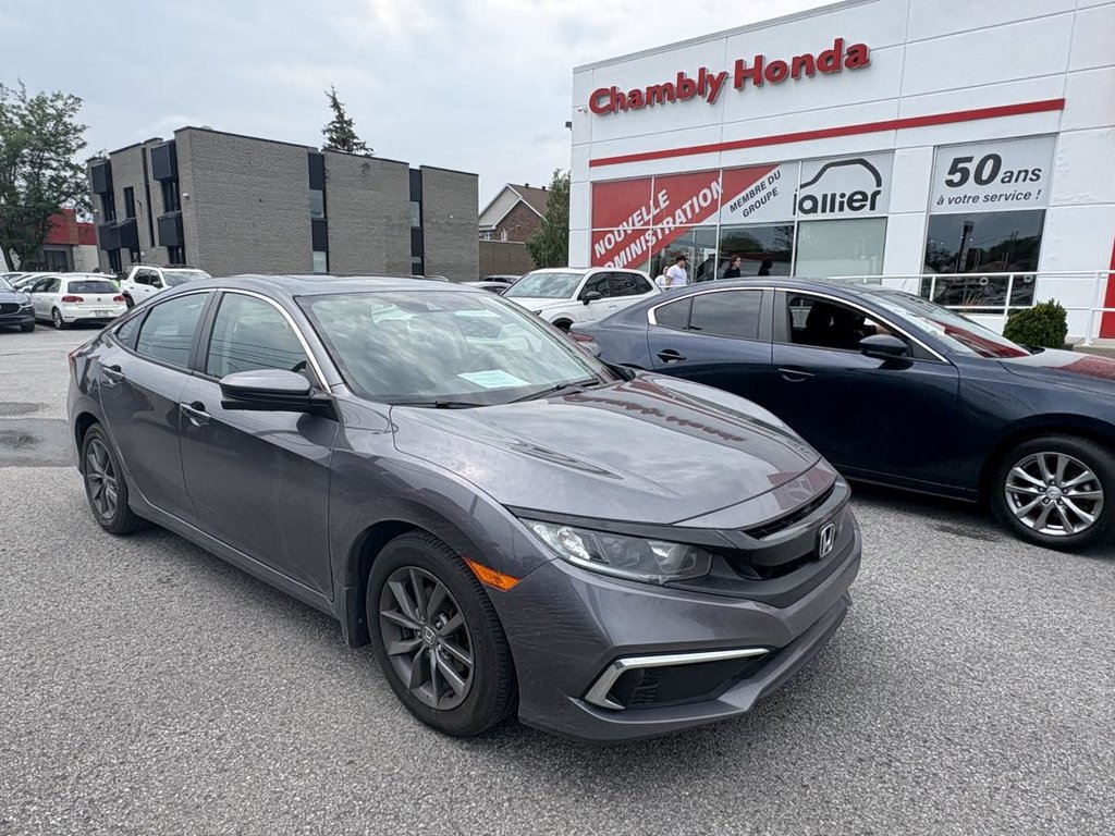 2021 Honda Civic EX  MAGS I SUNROOF I STARTER I CARPLAY I HEATED SEATS I ACTIVE SECURITY in Montréal, Quebec - 1 - w1024h768px