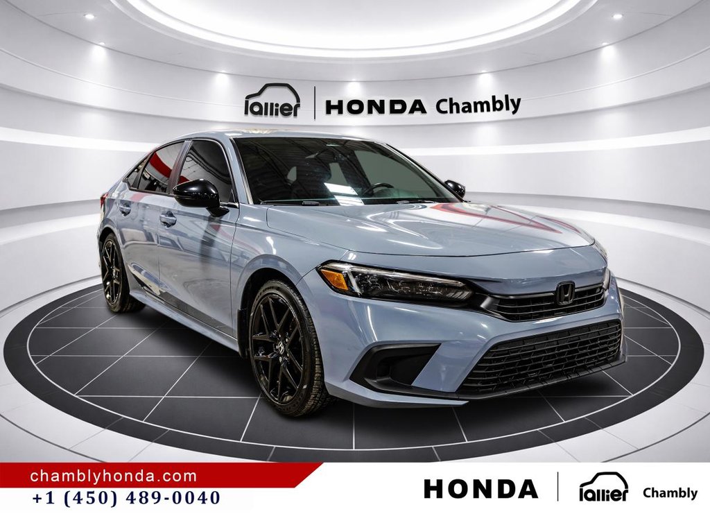 Honda Civic Sport CARPLAY I MAGS I HEATED SEATS I CAMERA I STARTER I ACTIVE SECURITY 2022 à Montréal, Québec - 9 - w1024h768px