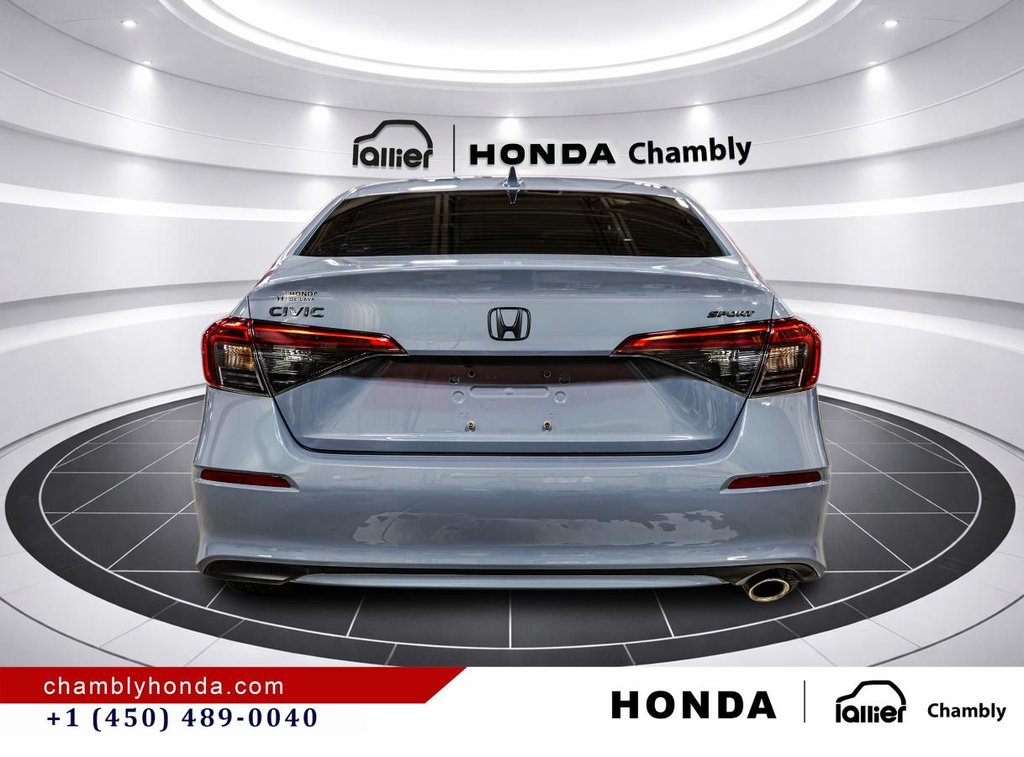 Honda Civic Sport CARPLAY I MAGS I HEATED SEATS I CAMERA I STARTER I ACTIVE SECURITY 2022 à Montréal, Québec - 6 - w1024h768px