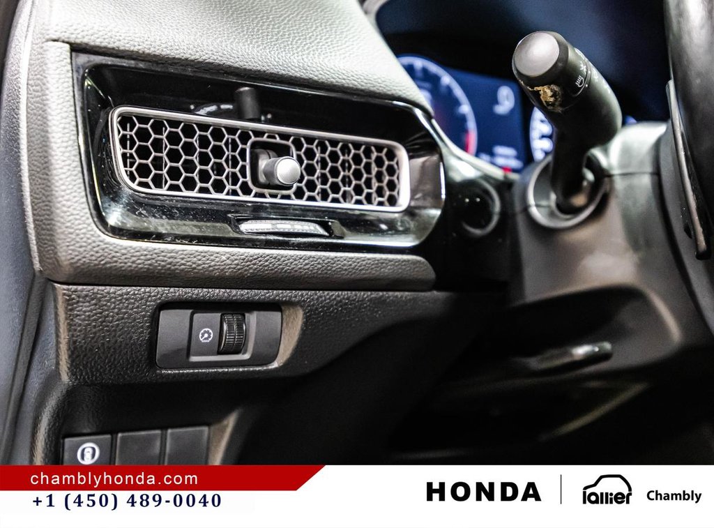 Honda Civic Sport CARPLAY I MAGS I HEATED SEATS I CAMERA I STARTER I ACTIVE SECURITY 2022 à Montréal, Québec - 21 - w1024h768px