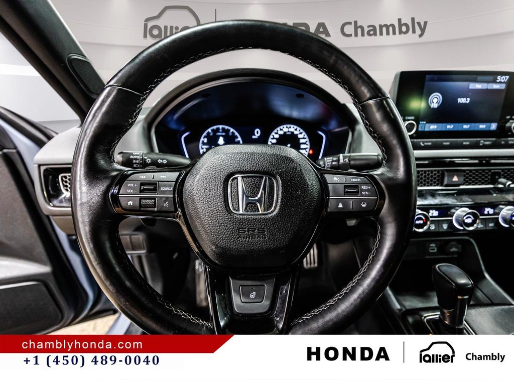 Honda Civic Sport CARPLAY I MAGS I HEATED SEATS I CAMERA I STARTER I ACTIVE SECURITY 2022 à Montréal, Québec - 22 - w1024h768px