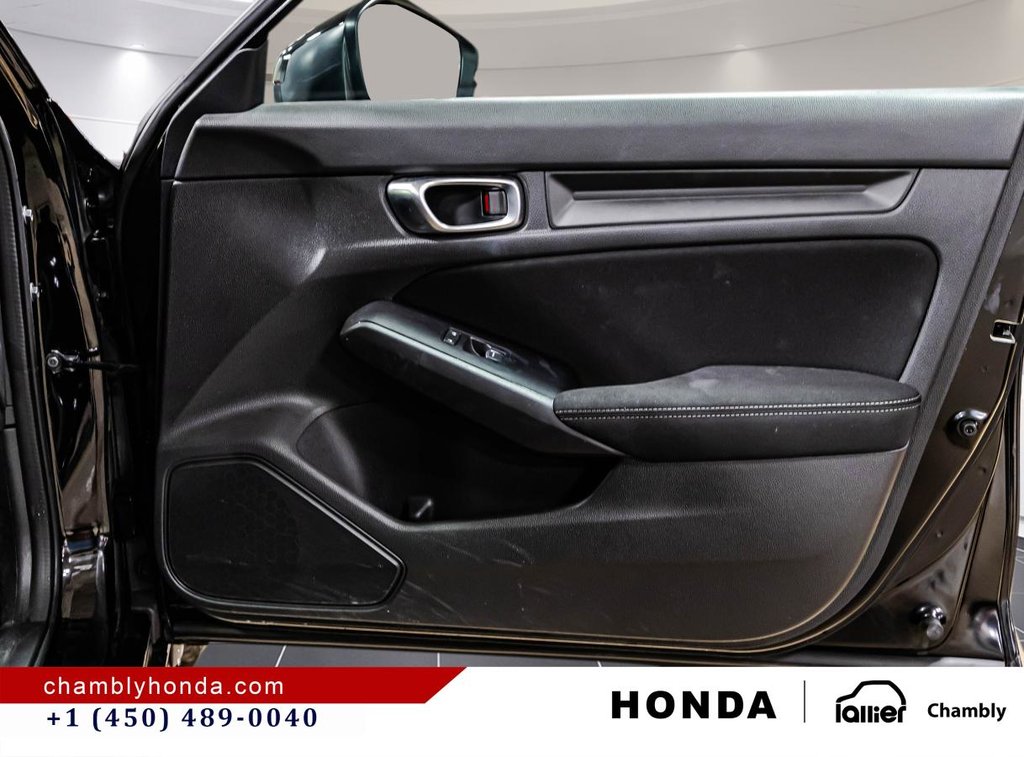 2022 Honda Civic Sport CVT I CAPLAY I SUNROOF I MAGS I STARTER I HEATED SEATS I ACTIVE SECURITY in Montréal, Quebec - 16 - w1024h768px