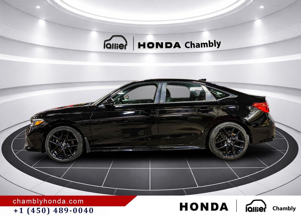 2022 Honda Civic Sport CVT I CAPLAY I SUNROOF I MAGS I STARTER I HEATED SEATS I ACTIVE SECURITY in Montréal, Quebec - 4 - w1024h768px