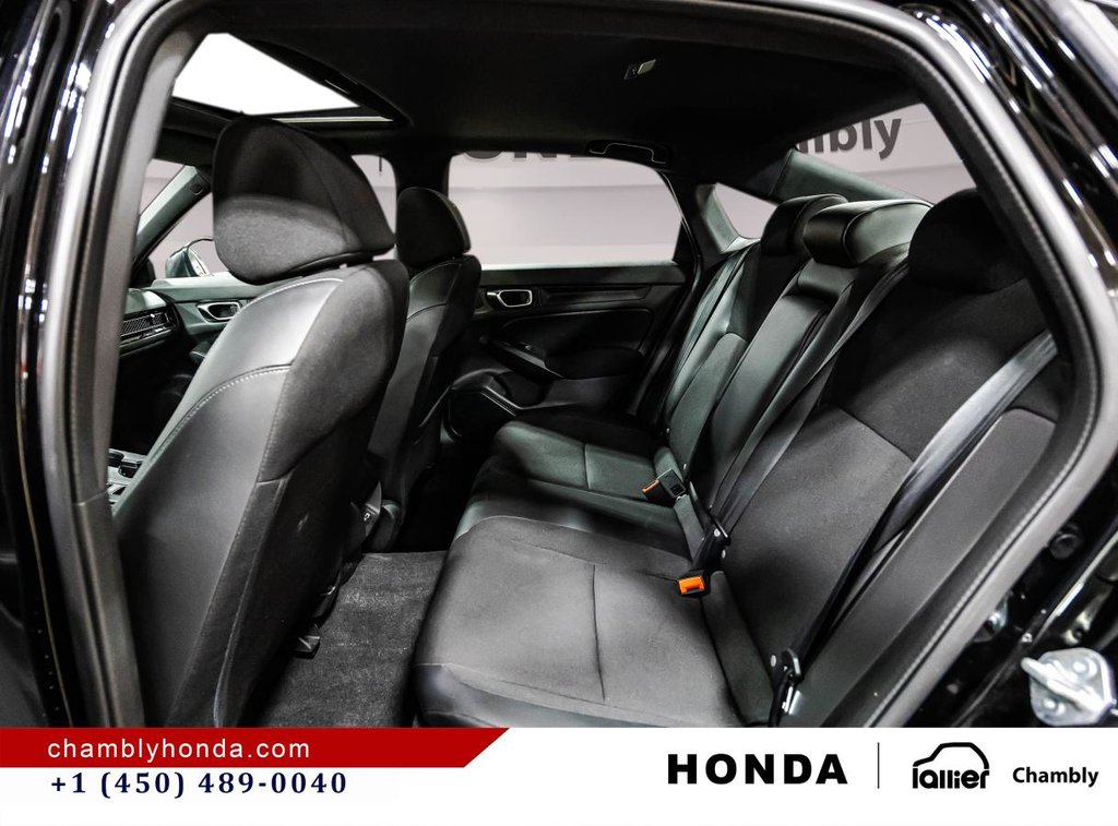 2022 Honda Civic Sport CVT I CAPLAY I SUNROOF I MAGS I STARTER I HEATED SEATS I ACTIVE SECURITY in Montréal, Quebec - 13 - w1024h768px