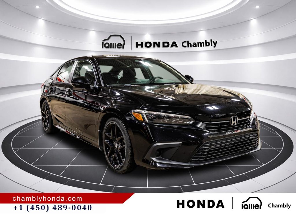 2022 Honda Civic Sport CVT I CAPLAY I SUNROOF I MAGS I STARTER I HEATED SEATS I ACTIVE SECURITY in Montréal, Quebec - 9 - w1024h768px