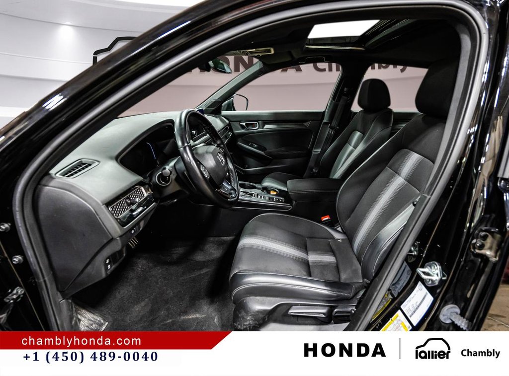 2022 Honda Civic Sport CVT I CAPLAY I SUNROOF I MAGS I STARTER I HEATED SEATS I ACTIVE SECURITY in Montréal, Quebec - 19 - w1024h768px
