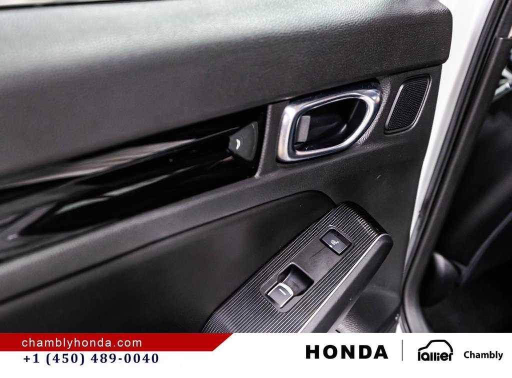 2022 Honda Civic Touring MAGS I SUNROOF I HEATED SEATS & STEERING WHEEL I CARPLAY I ACTIVE SECURITY in Montréal, Quebec - 12 - w1024h768px
