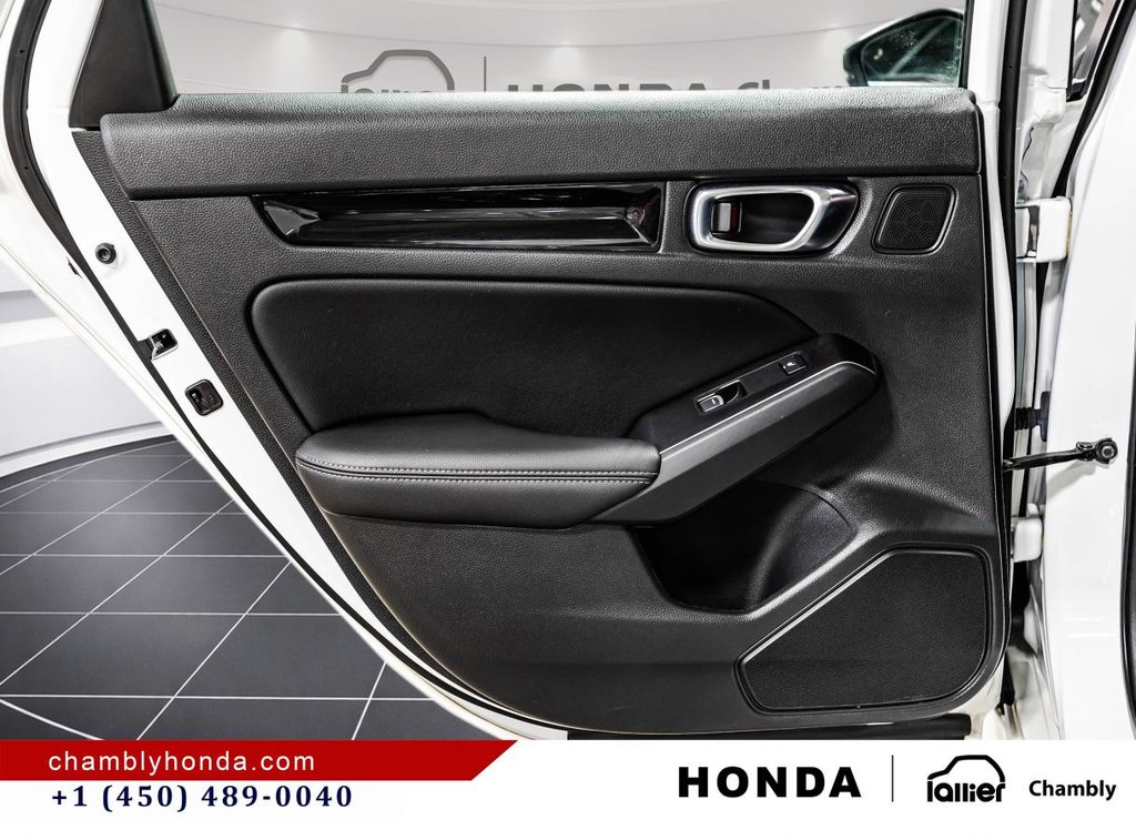 2022 Honda Civic Touring MAGS I SUNROOF I HEATED SEATS & STEERING WHEEL I CARPLAY I ACTIVE SECURITY in Montréal, Quebec - 13 - w1024h768px