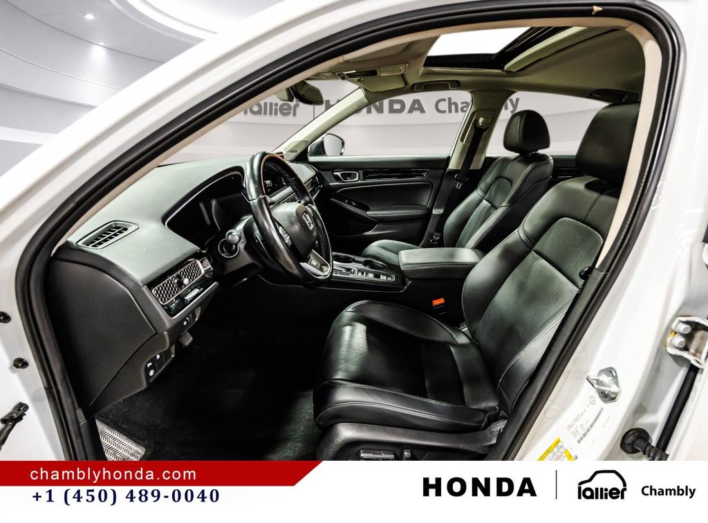 2022 Honda Civic Touring MAGS I SUNROOF I HEATED SEATS & STEERING WHEEL I CARPLAY I ACTIVE SECURITY in Montréal, Quebec - 20 - w1024h768px