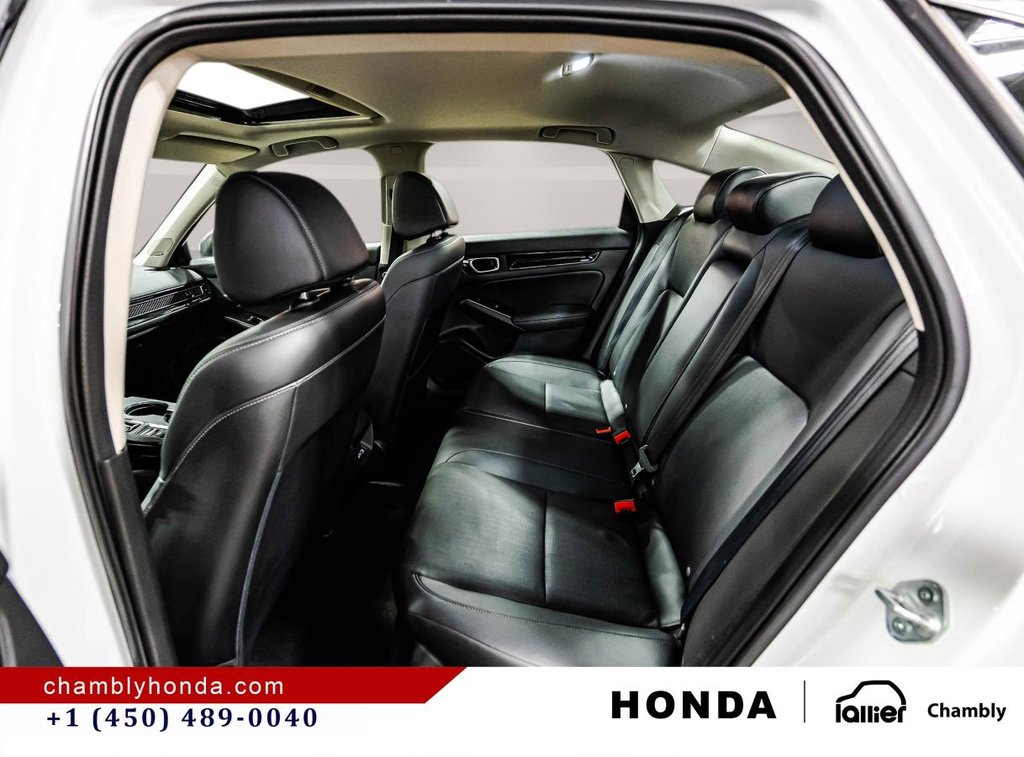 2022 Honda Civic Touring MAGS I SUNROOF I HEATED SEATS & STEERING WHEEL I CARPLAY I ACTIVE SECURITY in Montréal, Quebec - 14 - w1024h768px