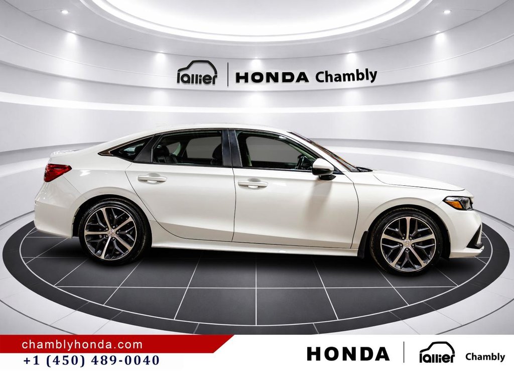 2022 Honda Civic Touring MAGS I SUNROOF I HEATED SEATS & STEERING WHEEL I CARPLAY I ACTIVE SECURITY in Montréal, Quebec - 8 - w1024h768px