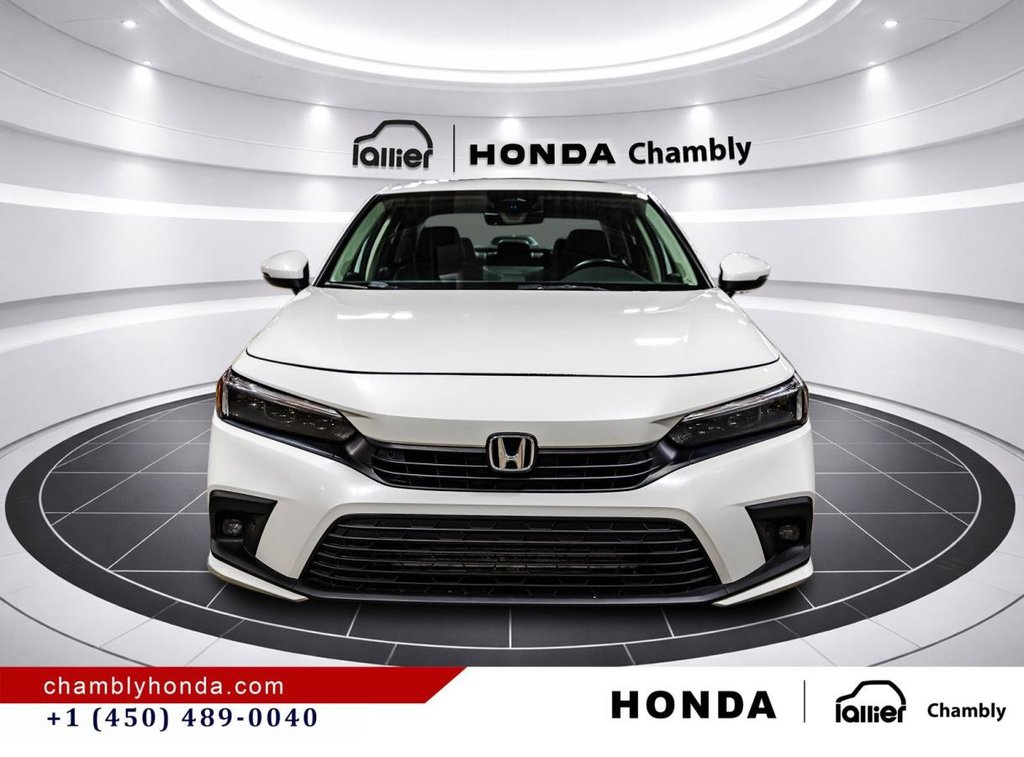 2022 Honda Civic Touring MAGS I SUNROOF I HEATED SEATS & STEERING WHEEL I CARPLAY I ACTIVE SECURITY in Montréal, Quebec - 10 - w1024h768px