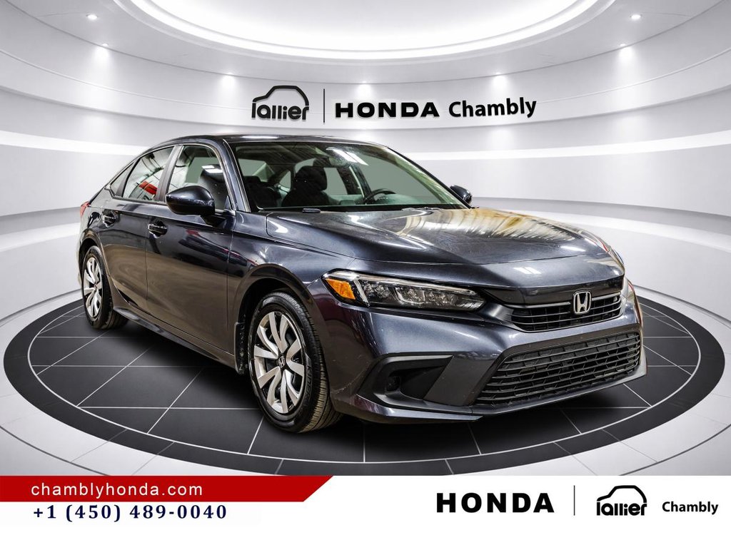 Honda Civic LX  NO ACCIDENT I MAINTENANCE AT HONDA DEALER I HEATED SEATS I CARPLAY I STARTER I ACTIVE SECURITY 2022 à Montréal, Québec - 9 - w1024h768px