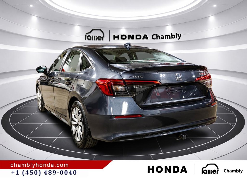Honda Civic LX  NO ACCIDENT I MAINTENANCE AT HONDA DEALER I HEATED SEATS I CARPLAY I STARTER I ACTIVE SECURITY 2022 à Montréal, Québec - 5 - w1024h768px