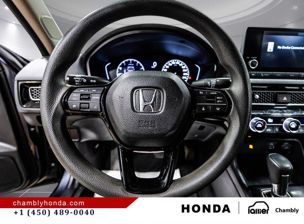 Honda Civic LX  NO ACCIDENT I MAINTENANCE AT HONDA DEALER I HEATED SEATS I CARPLAY I STARTER I ACTIVE SECURITY 2022 à Montréal, Québec - 21 - w1024h768px
