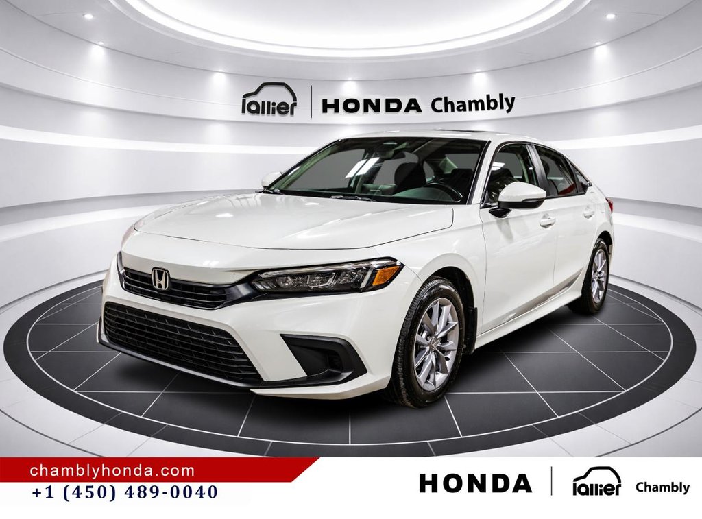 2022 Honda Civic EX CARLAY I HEATED SEATS I SUNROOF I STARTER I MAGS I ACTIVE SECURITY in Montréal, Quebec - 3 - w1024h768px