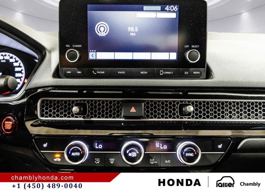 2022 Honda Civic EX CARLAY I HEATED SEATS I SUNROOF I STARTER I MAGS I ACTIVE SECURITY in Montréal, Quebec - 24 - w1024h768px