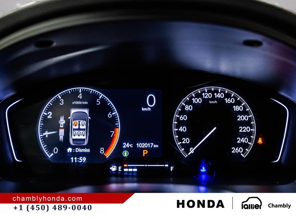 2022 Honda Civic EX SUNROOF I MAGS I CARPLAY I HEATED SEATS I STARTER I ACTIVE SECURITY in Montréal, Quebec - 23 - w1024h768px