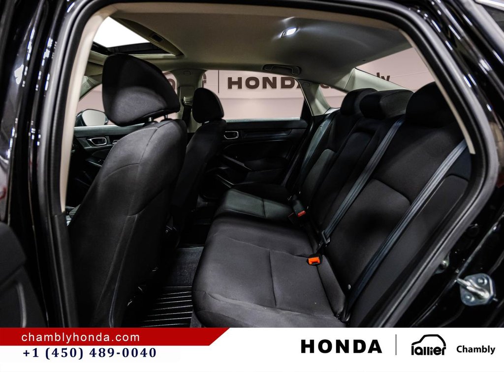 2022 Honda Civic EX SUNROOF I MAGS I CARPLAY I HEATED SEATS I STARTER I ACTIVE SECURITY in Montréal, Quebec - 13 - w1024h768px