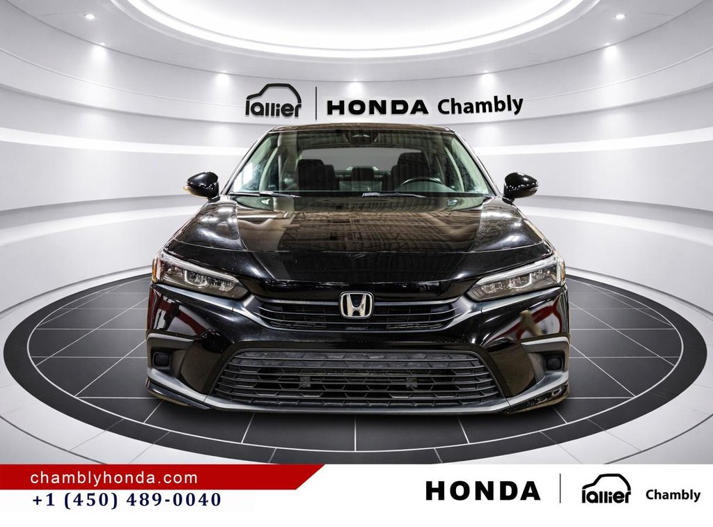 2022 Honda Civic EX SUNROOF I MAGS I CARPLAY I HEATED SEATS I STARTER I ACTIVE SECURITY in Montréal, Quebec - 2 - w1024h768px