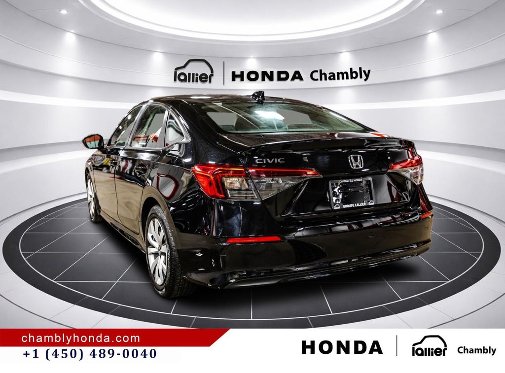2022 Honda Civic LX  CARPLAY I HEATED SEATS I CAMERA I STARTER I ACTIVE SECURITY in Montréal, Quebec - 5 - w1024h768px