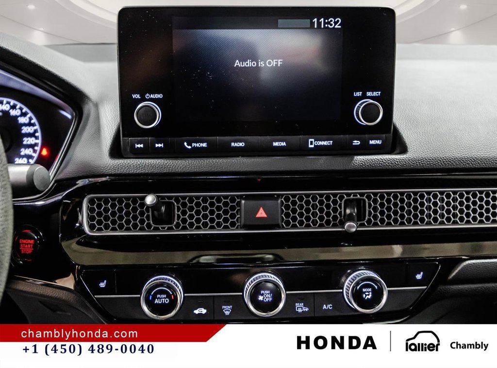 2022 Honda Civic LX  CARPLAY I HEATED SEATS I CAMERA I STARTER I ACTIVE SECURITY in Montréal, Quebec - 23 - w1024h768px