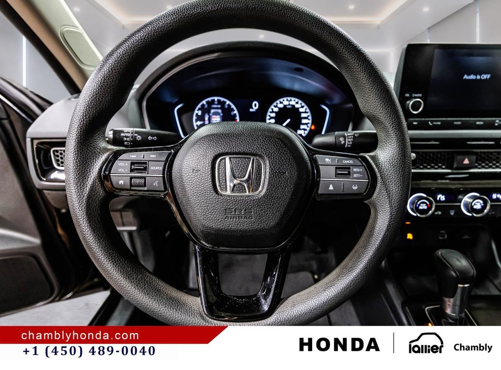 2022 Honda Civic LX CARPLAY I HEATED SEATS I CAMERA I STARTER I ACTIVE SECURITY in Montréal, Quebec - 21 - w1024h768px