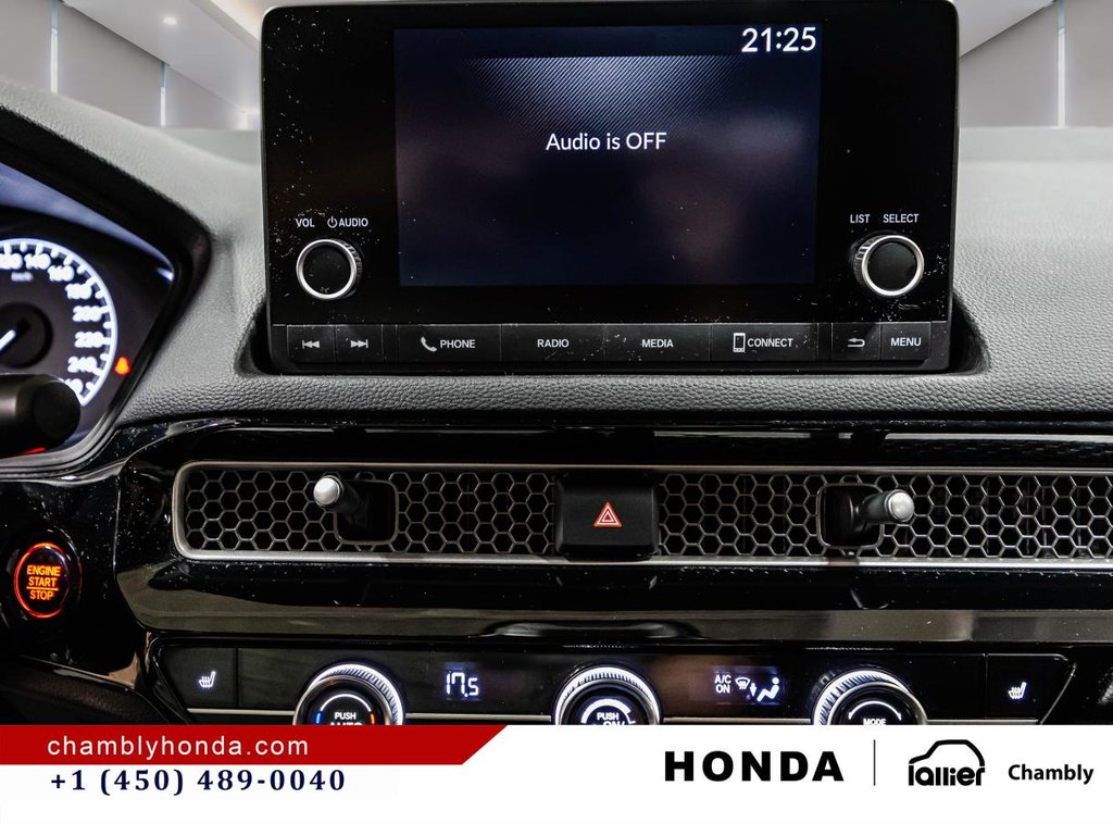2022 Honda Civic LX CARPLAY I HEATED SEATS I CAMERA I STARTER I ACTIVE SECURITY in Montréal, Quebec - 23 - w1024h768px