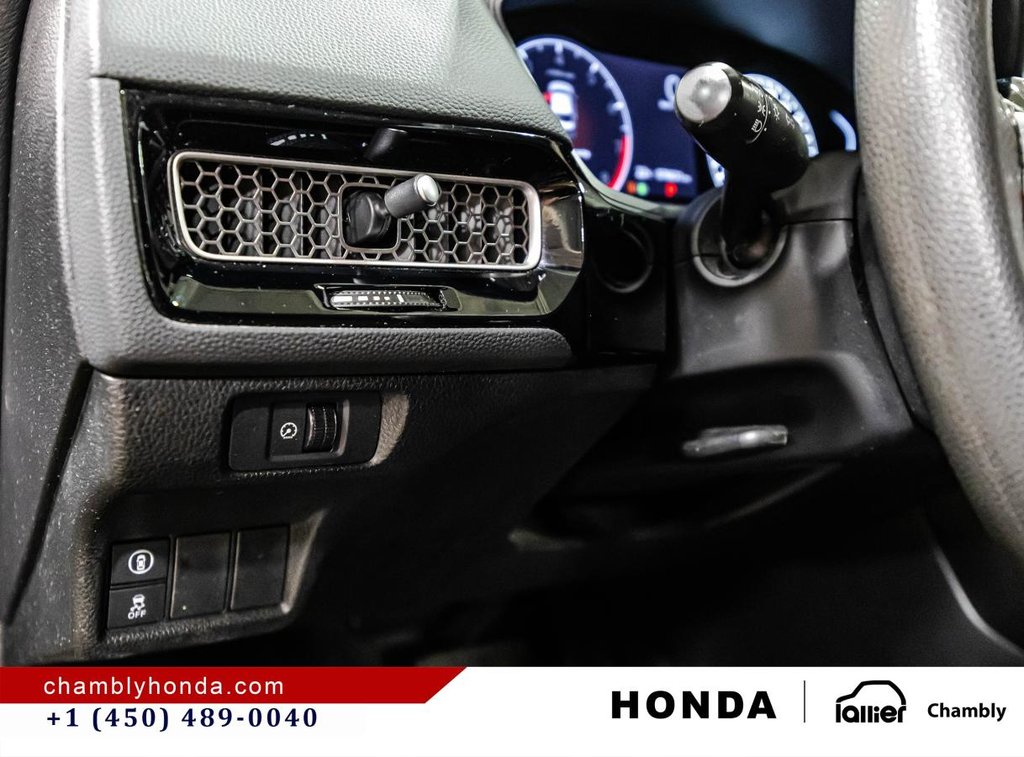2022 Honda Civic LX CARPLAY I HEATED SEATS I CAMERA I STARTER I ACTIVE SECURITY in Montréal, Quebec - 20 - w1024h768px