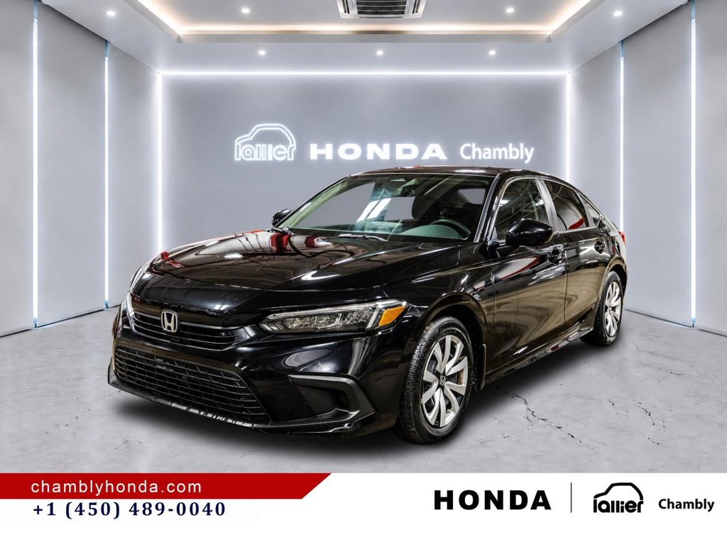 2022 Honda Civic LX CARPLAY I HEATED SEATS I CAMERA I STARTER I ACTIVE SECURITY in Montréal, Quebec - 3 - w1024h768px