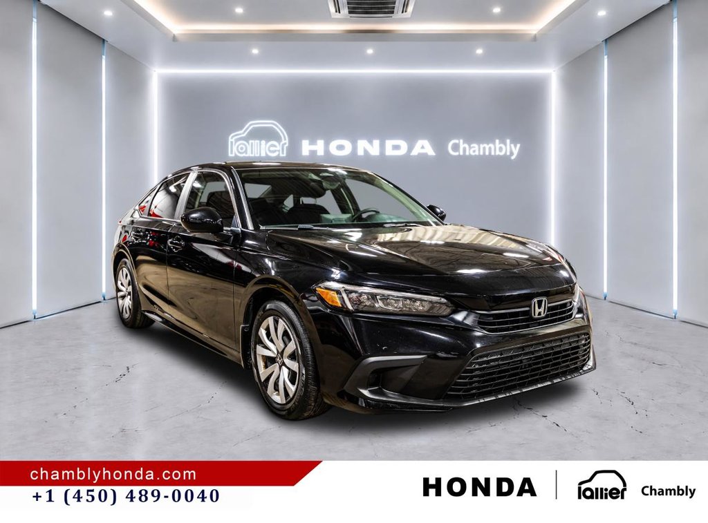2022 Honda Civic LX CARPLAY I HEATED SEATS I CAMERA I STARTER I ACTIVE SECURITY in Montréal, Quebec - 9 - w1024h768px