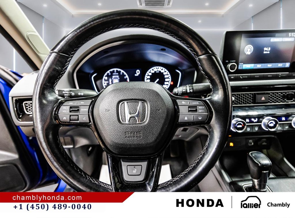 Honda Civic EX SUNROOF I MAGS I HEATED SEATS AND STEERING WHEEL I CARPLAY I STARTER I ACTIVE SECURITY 2022 à Montréal, Québec - 22 - w1024h768px