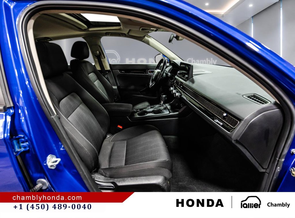 Honda Civic EX SUNROOF I MAGS I HEATED SEATS AND STEERING WHEEL I CARPLAY I STARTER I ACTIVE SECURITY 2022 à Montréal, Québec - 17 - w1024h768px