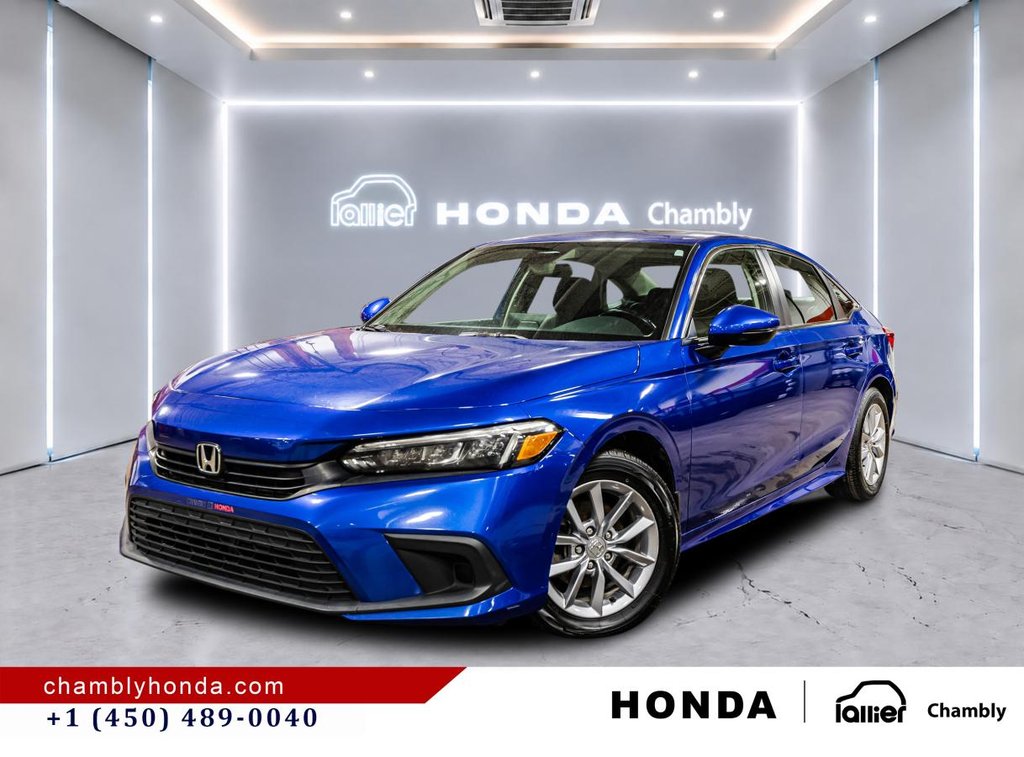 Honda Civic EX SUNROOF I MAGS I HEATED SEATS AND STEERING WHEEL I CARPLAY I STARTER I ACTIVE SECURITY 2022 à Montréal, Québec - 1 - w1024h768px
