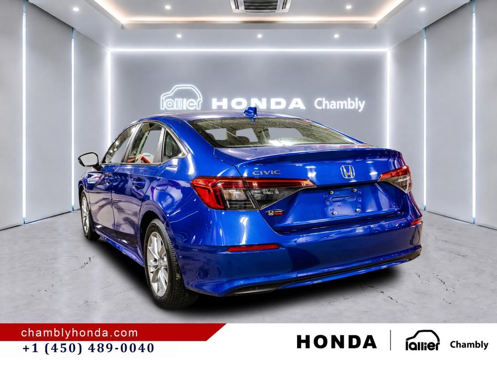 Honda Civic EX SUNROOF I MAGS I HEATED SEATS AND STEERING WHEEL I CARPLAY I STARTER I ACTIVE SECURITY 2022 à Montréal, Québec - 5 - w1024h768px