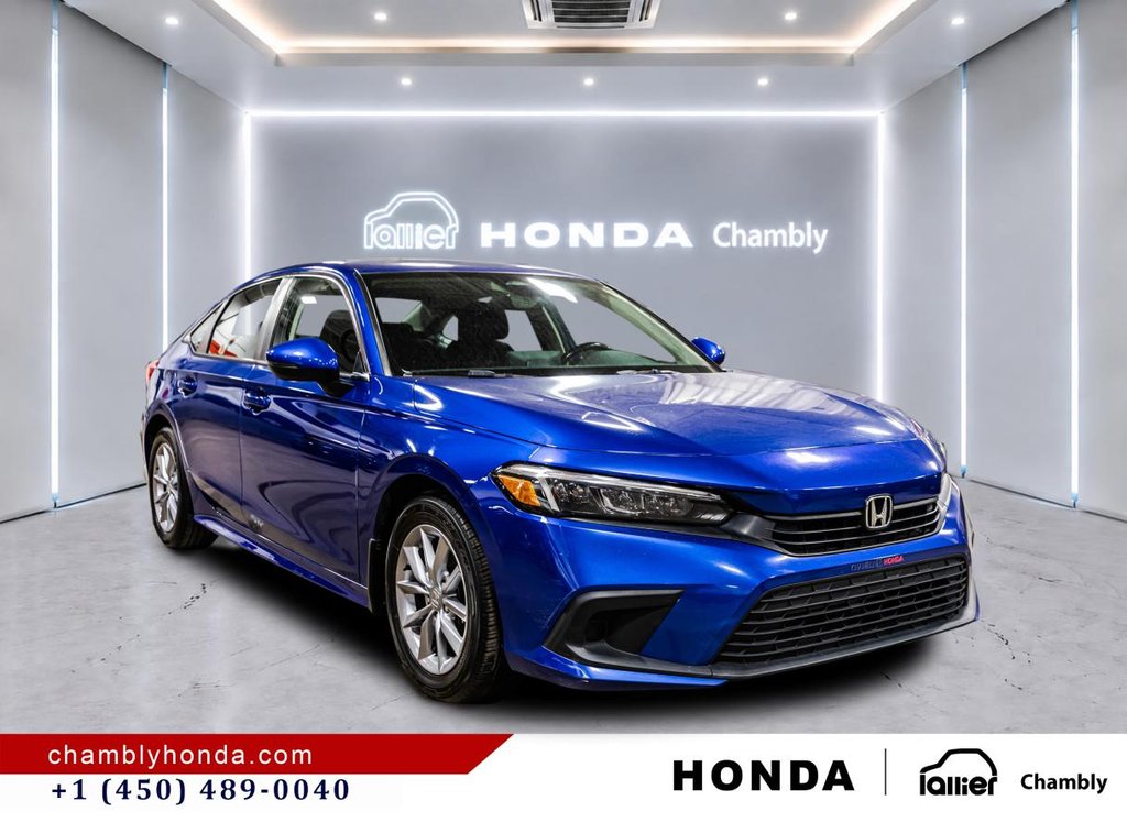 Honda Civic EX SUNROOF I MAGS I HEATED SEATS AND STEERING WHEEL I CARPLAY I STARTER I ACTIVE SECURITY 2022 à Montréal, Québec - 9 - w1024h768px