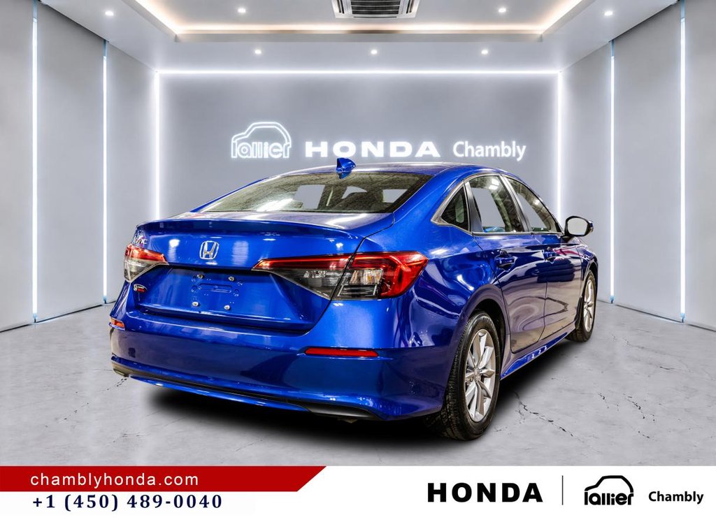 Honda Civic EX SUNROOF I MAGS I HEATED SEATS AND STEERING WHEEL I CARPLAY I STARTER I ACTIVE SECURITY 2022 à Montréal, Québec - 7 - w1024h768px
