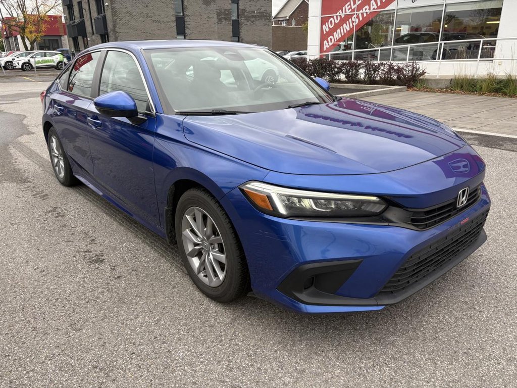 Honda Civic EX SUNROOF I MAGS I HEATED SEATS AND STEERING WHEEL I CARPLAY I STARTER I ACTIVE SECURITY 2022 à Montréal, Québec - 2 - w1024h768px