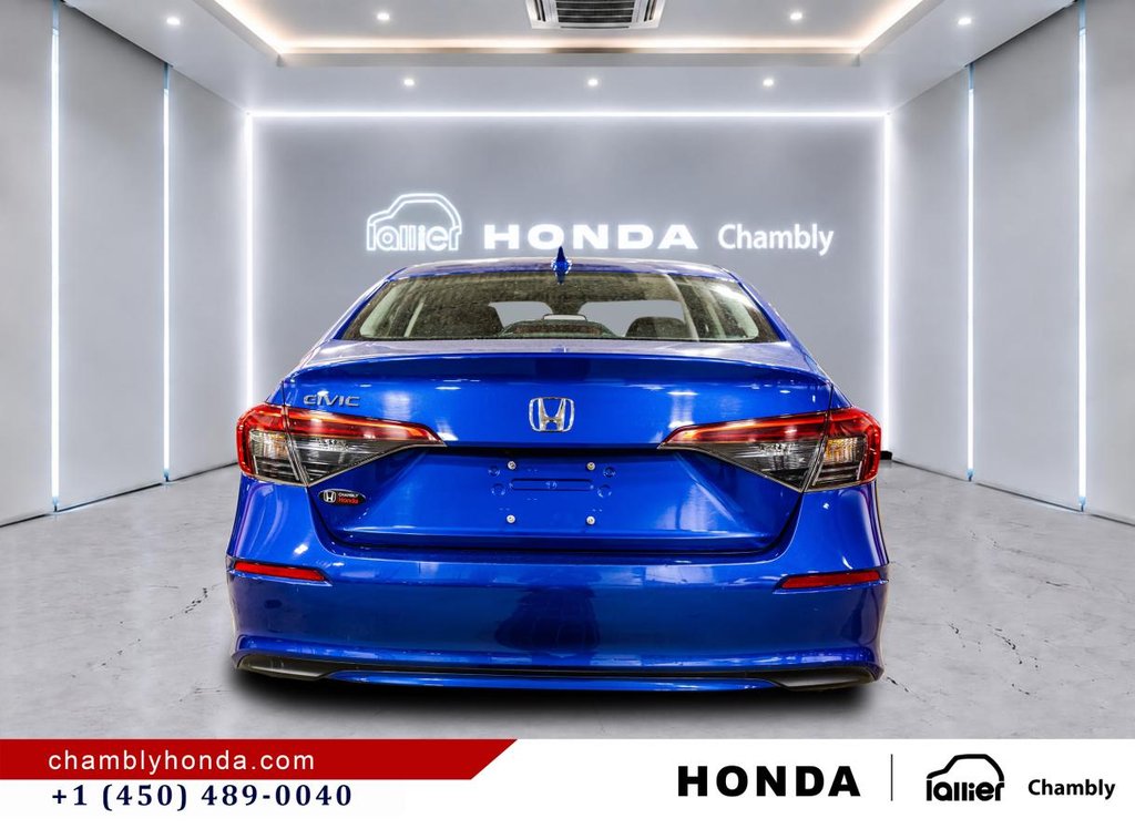 Honda Civic EX SUNROOF I MAGS I HEATED SEATS AND STEERING WHEEL I CARPLAY I STARTER I ACTIVE SECURITY 2022 à Montréal, Québec - 6 - w1024h768px