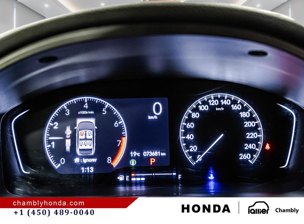 Honda Civic EX SUNROOF I MAGS I HEATED SEATS AND STEERING WHEEL I CARPLAY I STARTER I ACTIVE SECURITY 2022 à Montréal, Québec - 23 - w1024h768px