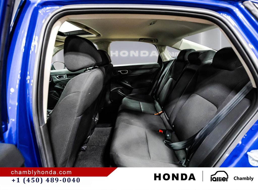 Honda Civic EX SUNROOF I MAGS I HEATED SEATS AND STEERING WHEEL I CARPLAY I STARTER I ACTIVE SECURITY 2022 à Montréal, Québec - 13 - w1024h768px
